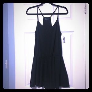 Gap black romper NWT